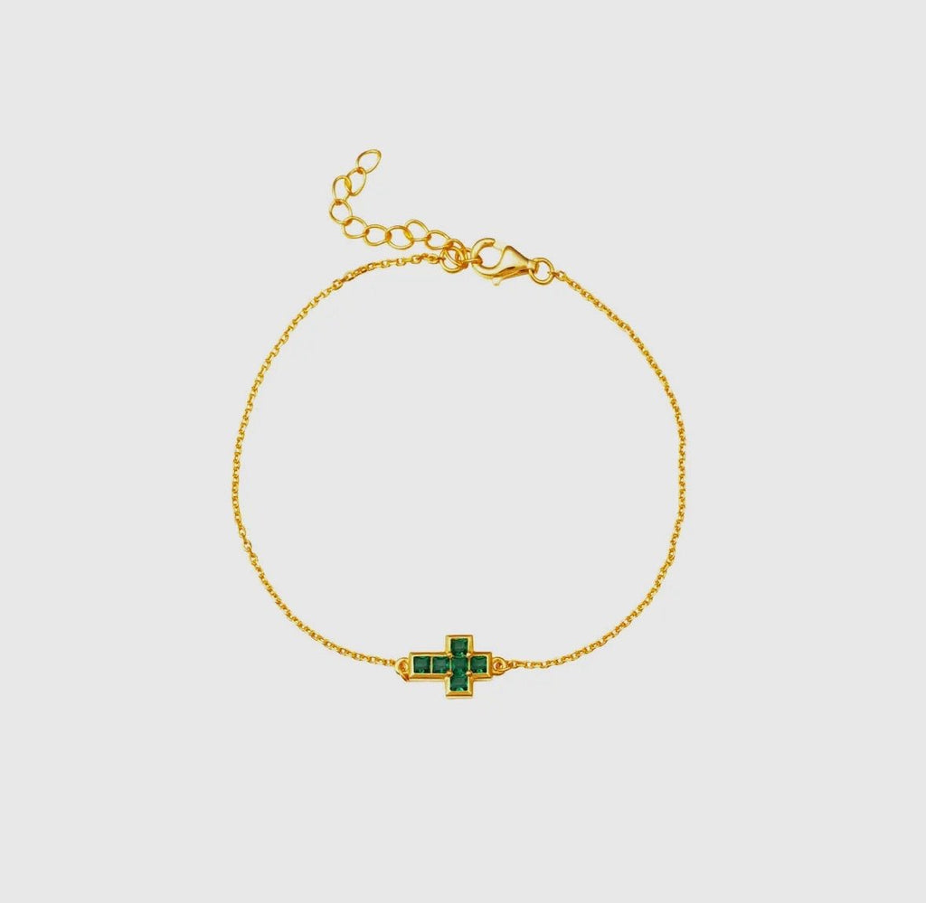 Bracelet Joël Croix coloré - Bijoux Croix