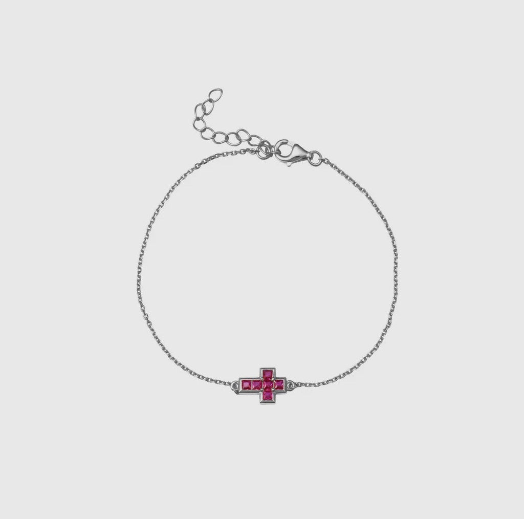 Bracelet Joël Croix coloré - Bijoux Croix