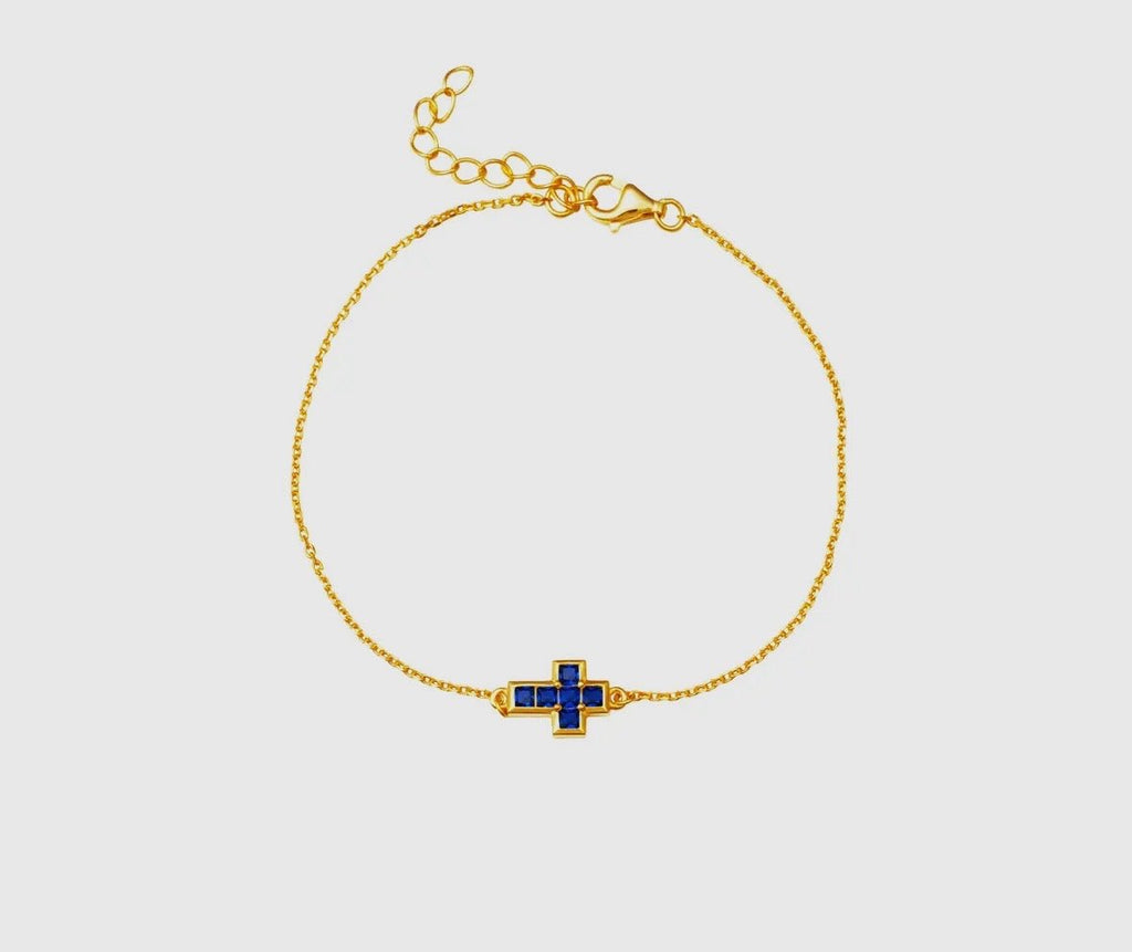 Bracelet Joël Croix coloré - Bijoux Croix