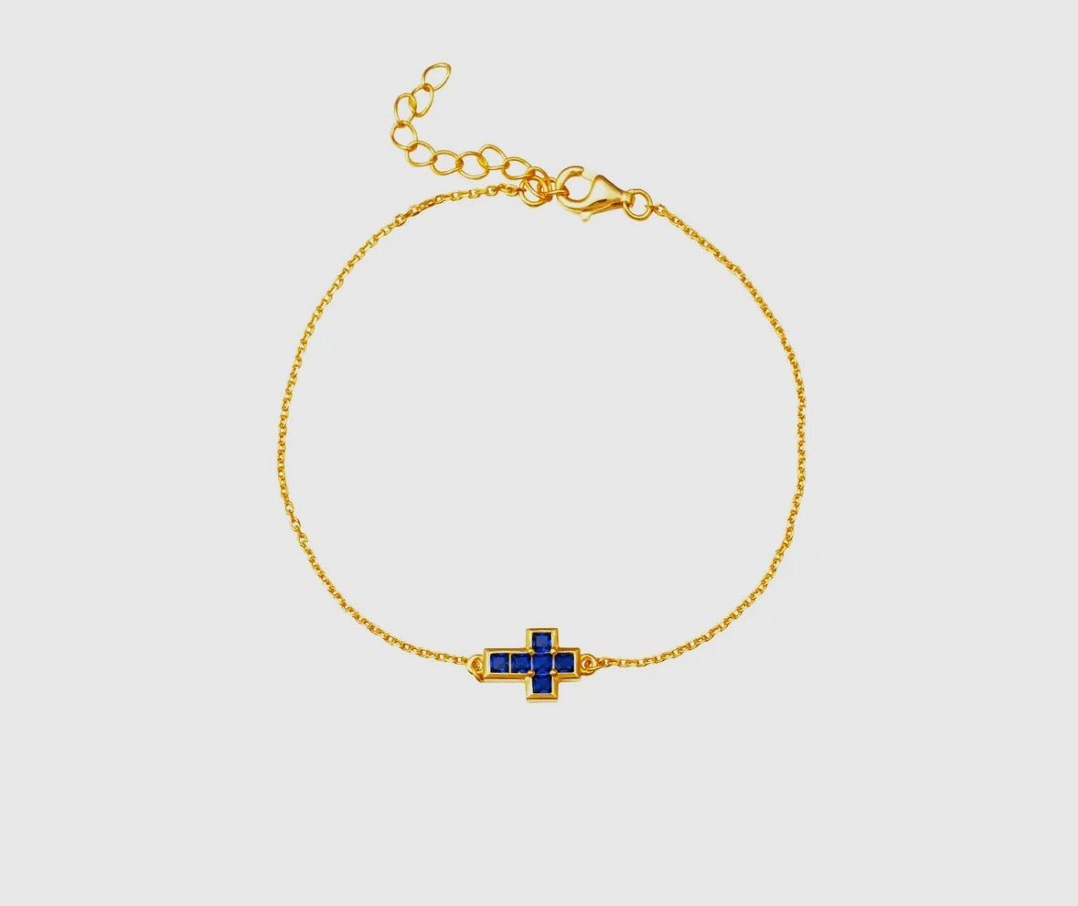 Bracelet Joël Croix coloré - Bijoux Croix