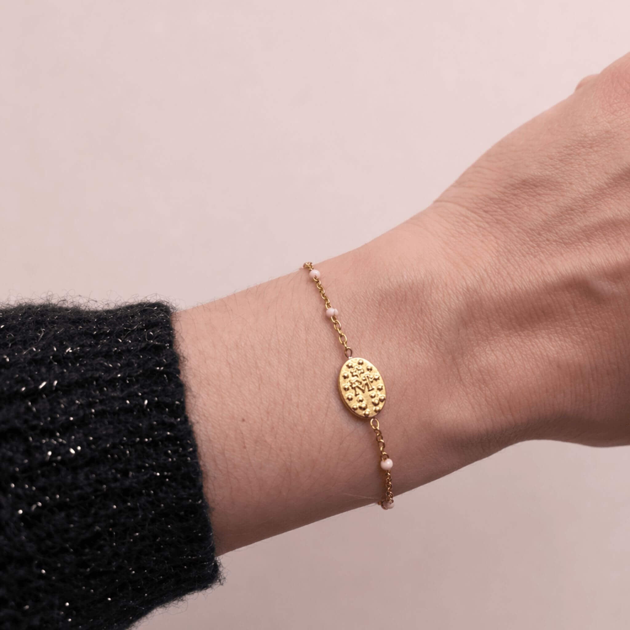 Bracelet Madone - Bijoux Croix