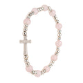 Bracelet Maria Quartz Rose - Bijoux Croix