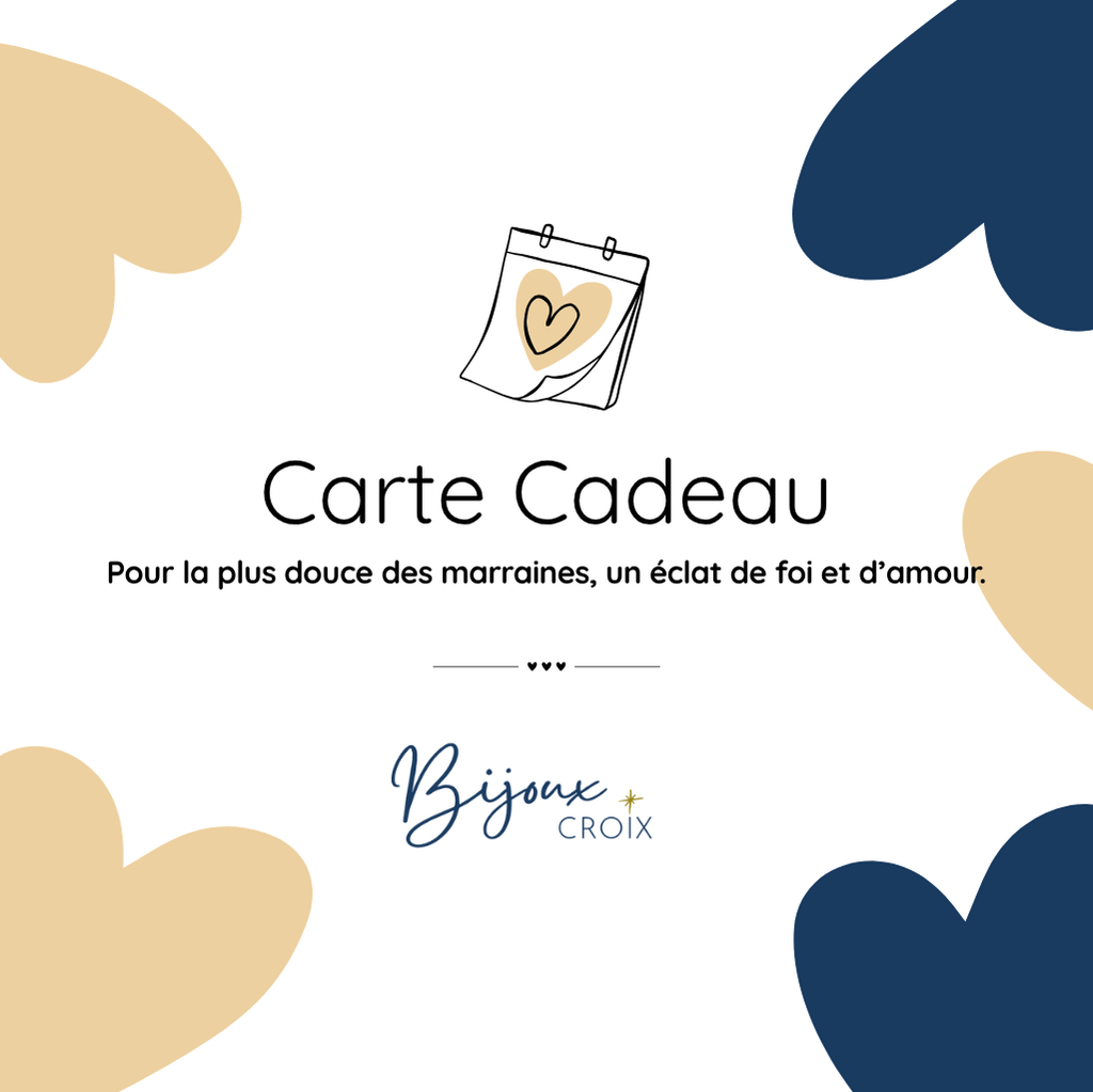 Carte Cadeau Bijoux Croix – Le cadeau qui a toujours du sens - Bijoux Croix