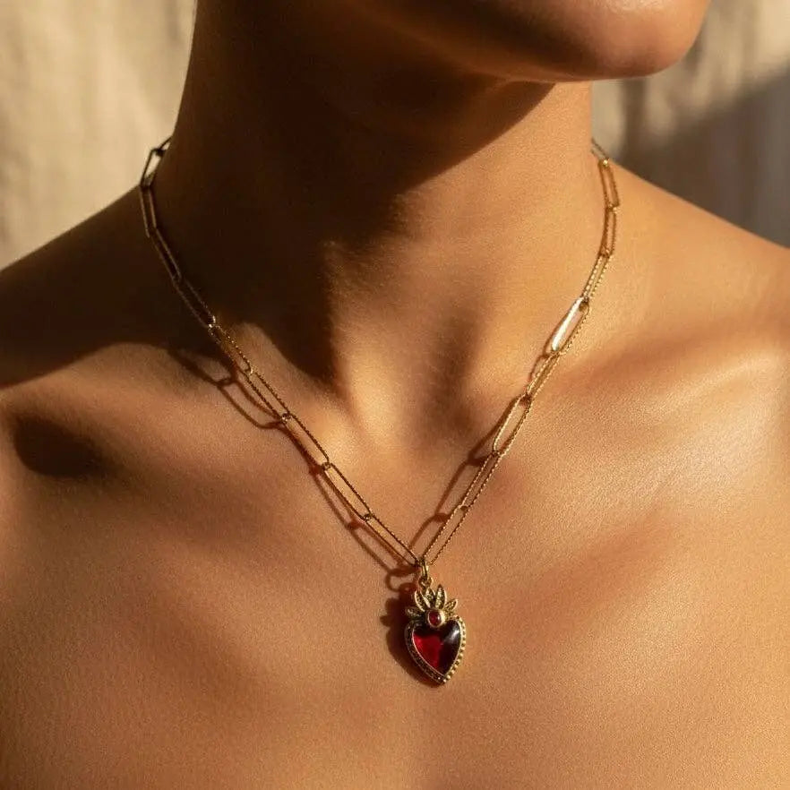 Collier Amour du Christ - Acier inoxydable - Bijoux Croix