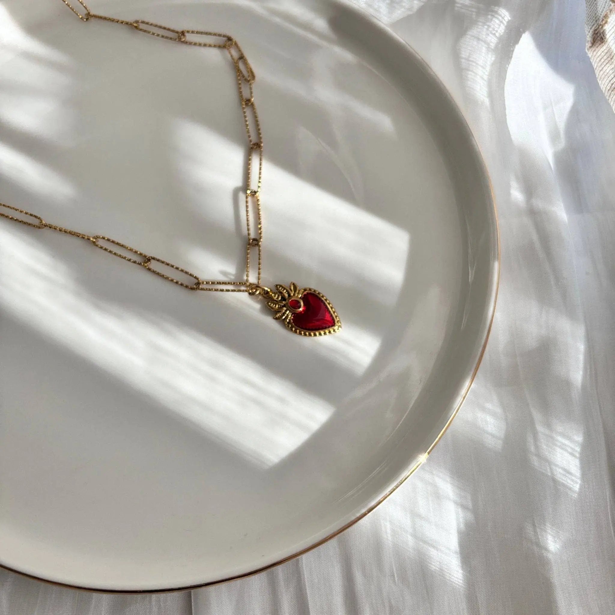 Collier Amour du Christ - Acier inoxydable - Bijoux Croix