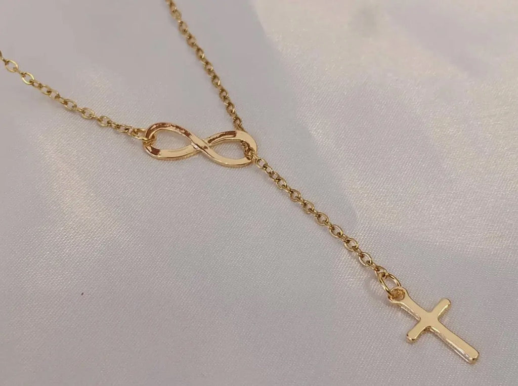 Collar "Amor Infinito" | Cruz & Éternité - Bijoux Cruz