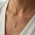 Collier Bethléem - acier inoxydable - Bijoux Croix