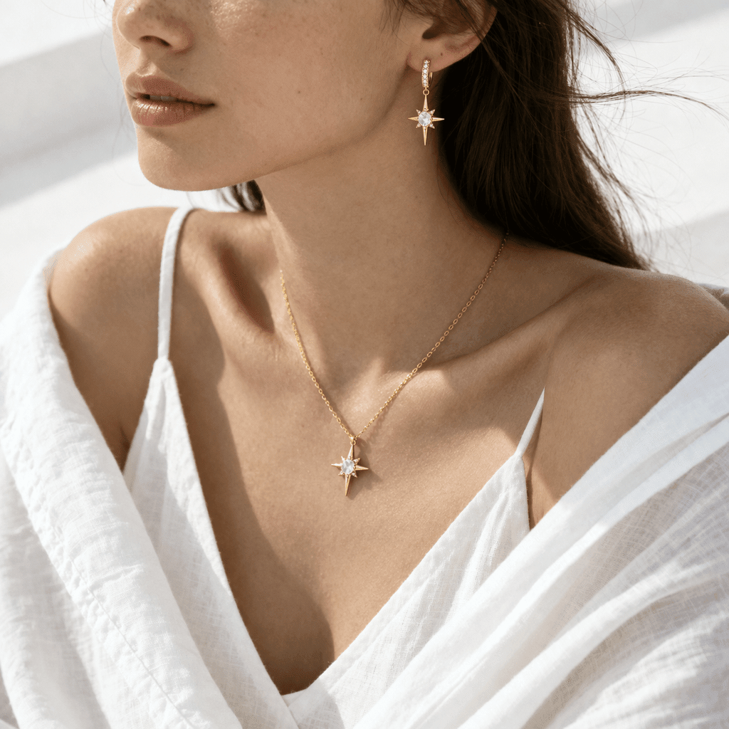 Collier Bethléem - acier inoxydable - Bijoux Croix
