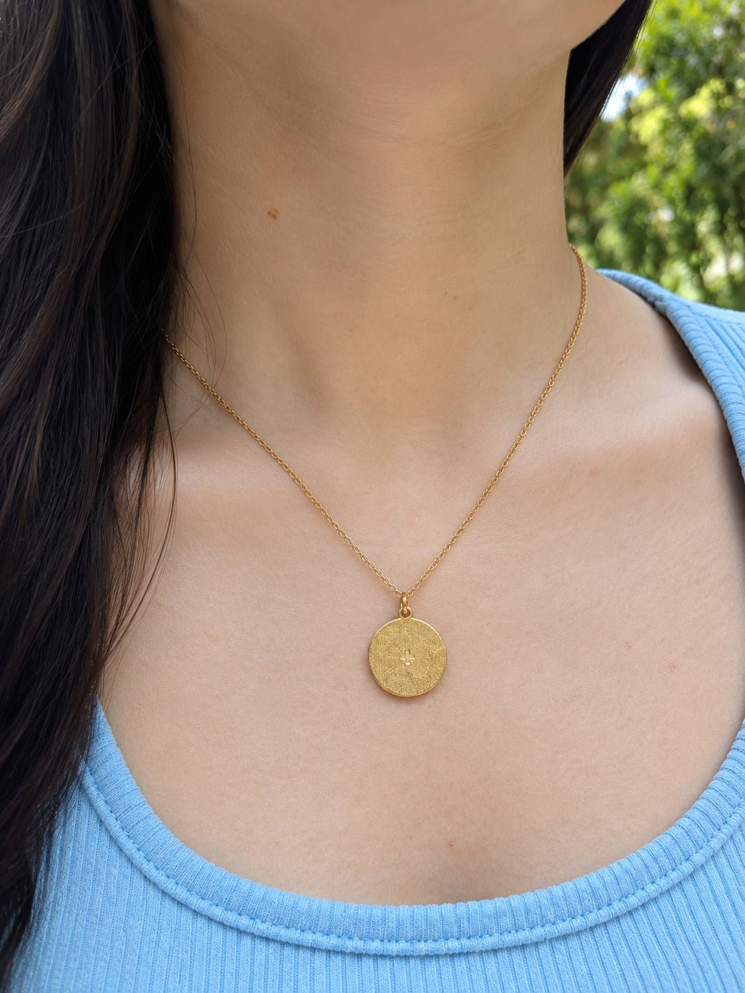 Collar Colombe - Oro 24 carats - Bijoux Cruz