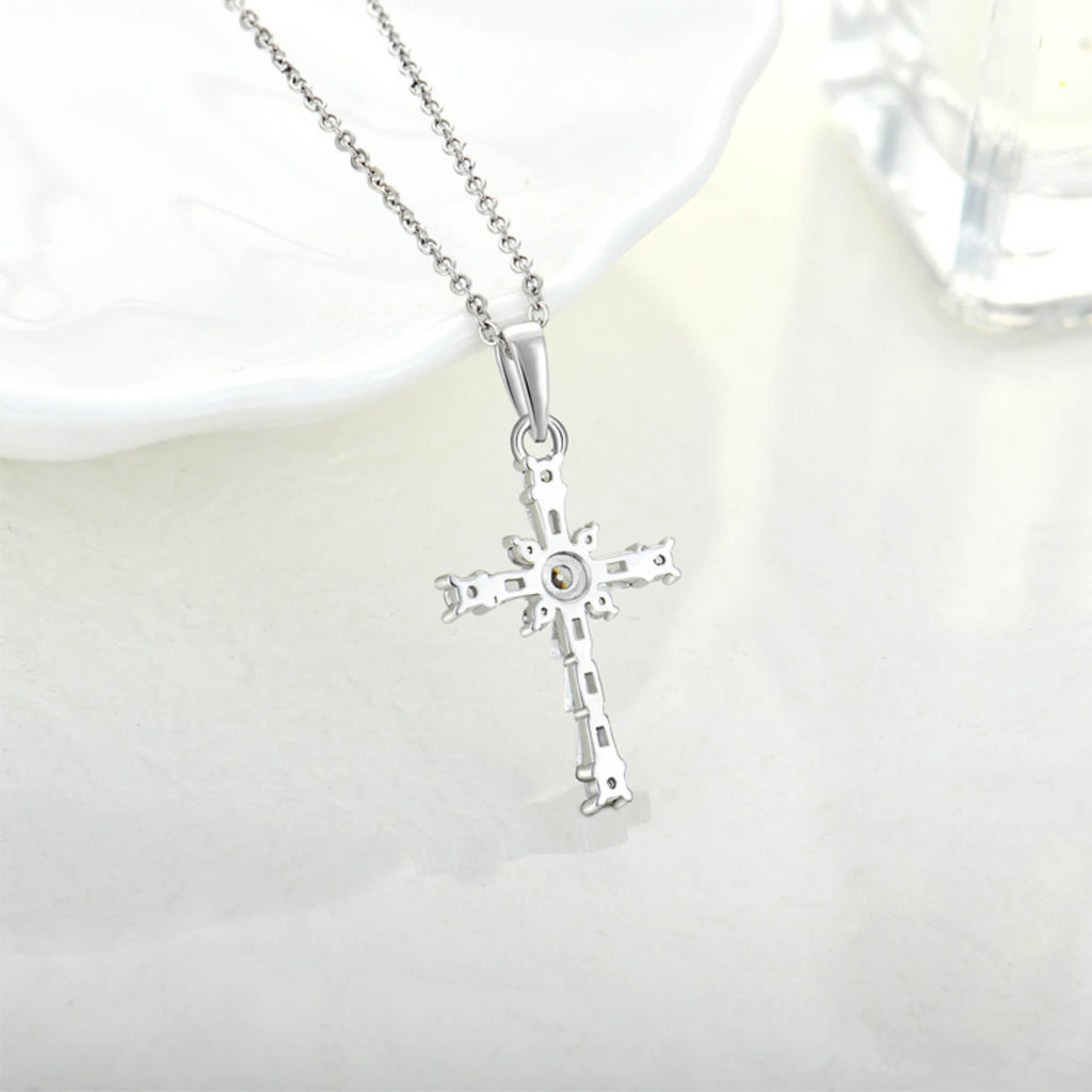 Collier Croix Chloé envers