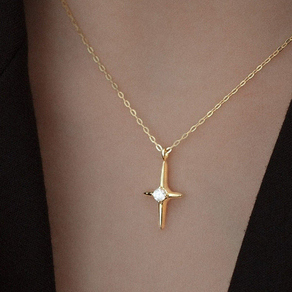 Collier Croix Lumière d’Espérance - Vue secondaire