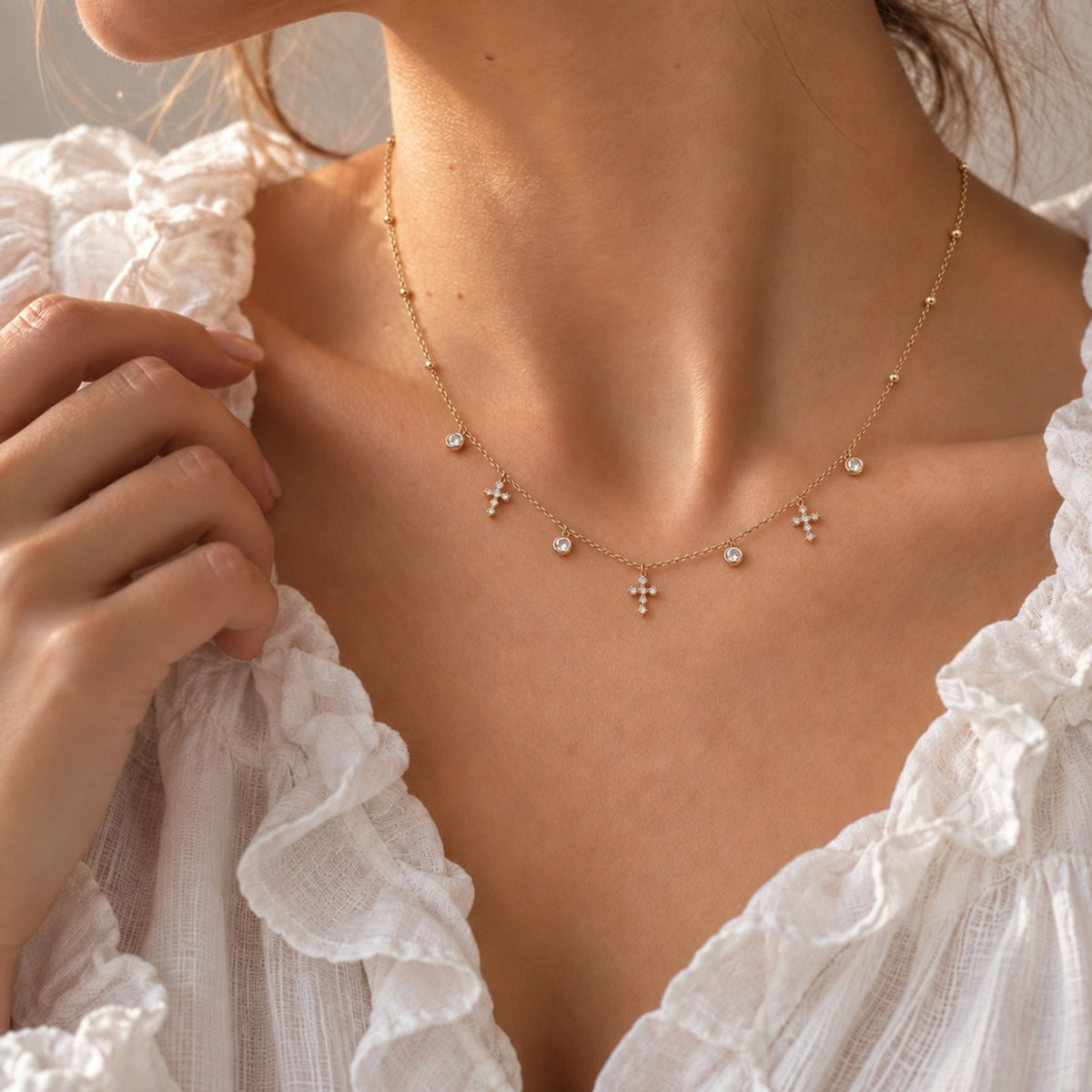Collier Croix Multiples - Bijoux Croix
