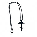 Collier Croix Orthodoxe - Acier Inoxydable - Bijoux Croix