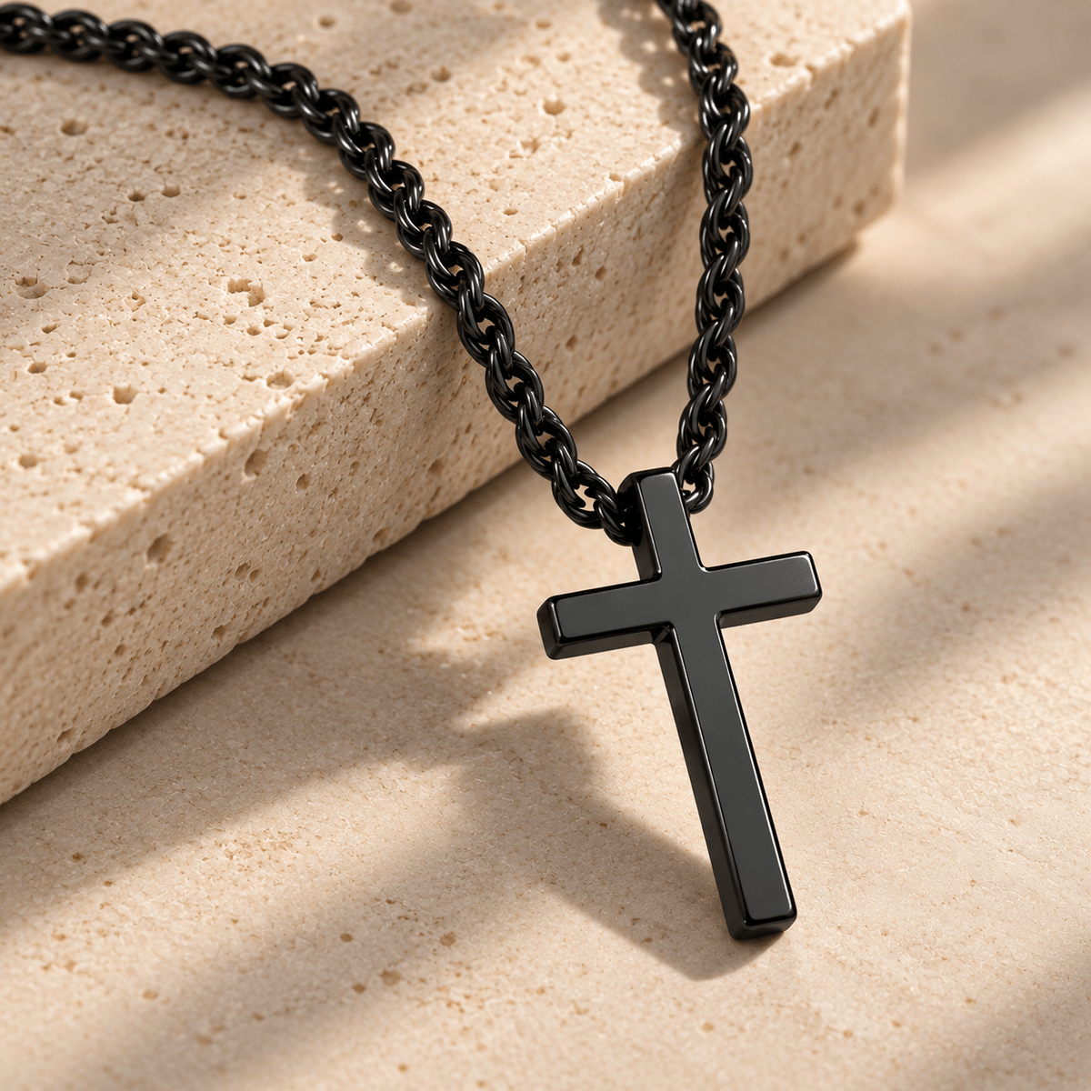 Collier croix Pilier de Foi - Bijoux Croix