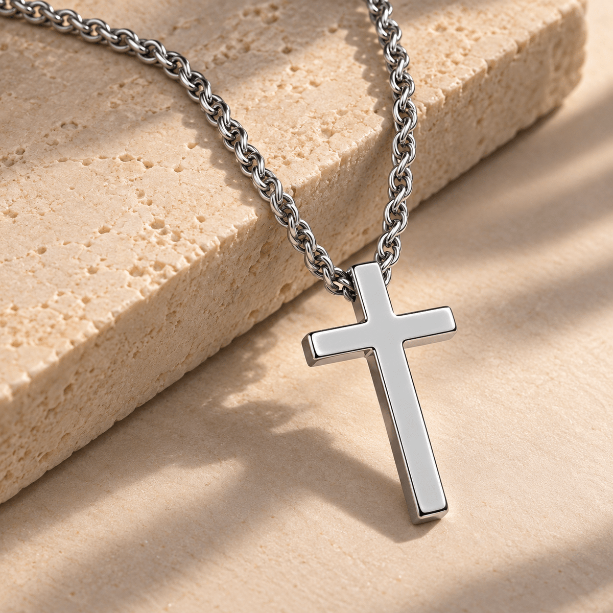 Collier croix Pilier de Foi - Bijoux Croix