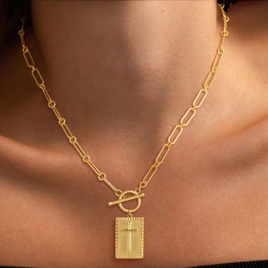 Collier Croix Sanctus - Bijoux Croix