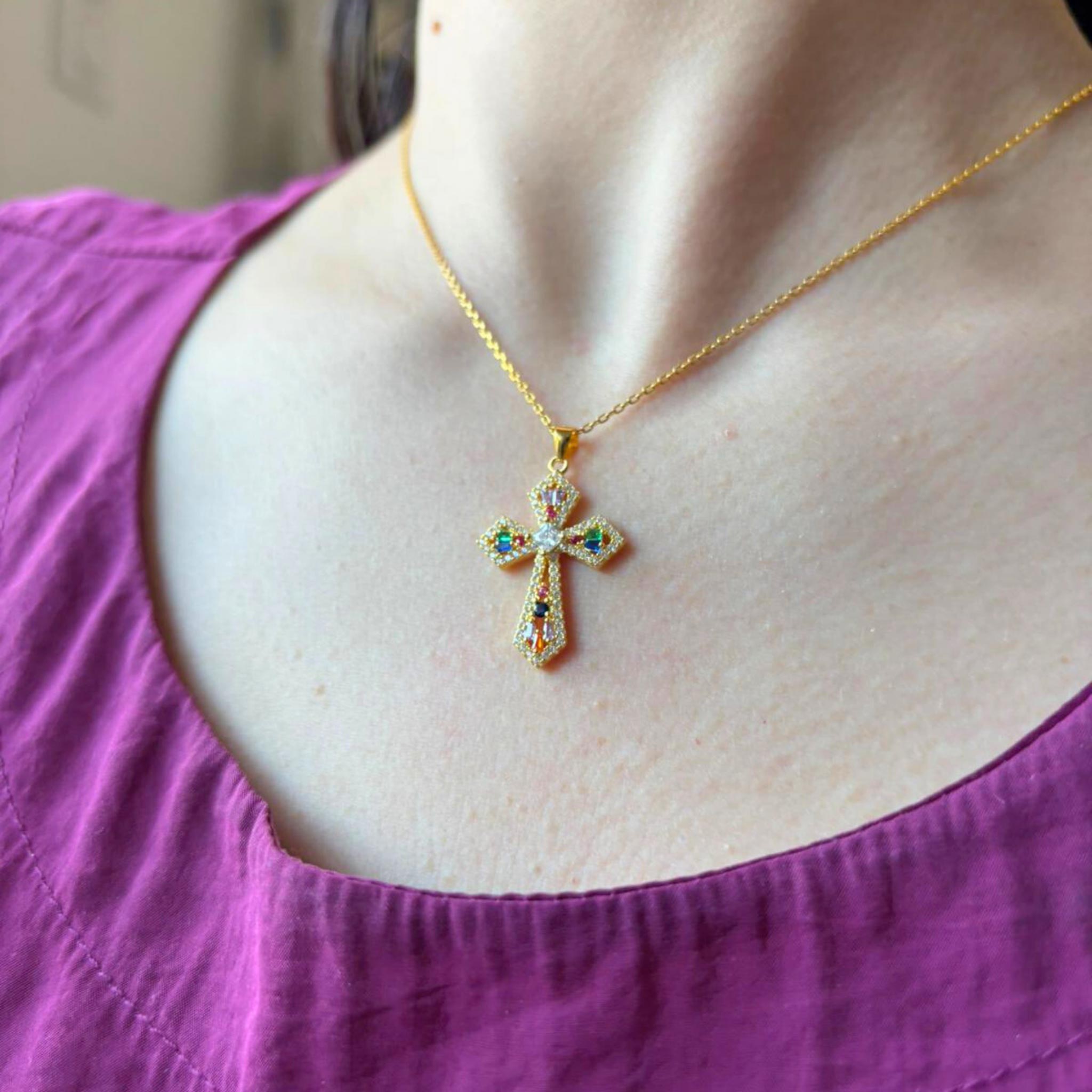 Collier Croix Templière - Bijoux Croix