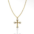 Collier Croix Zircons - Bijoux Croix