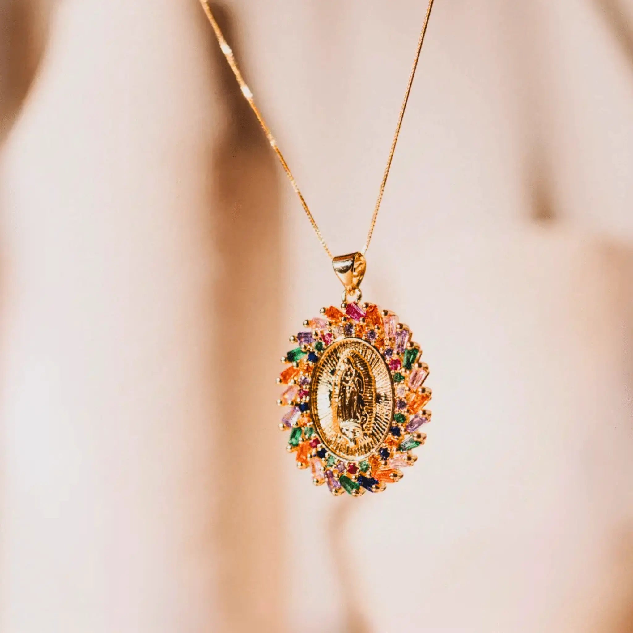 Collar Gloria - Chapado Oro - Bijoux Cruz