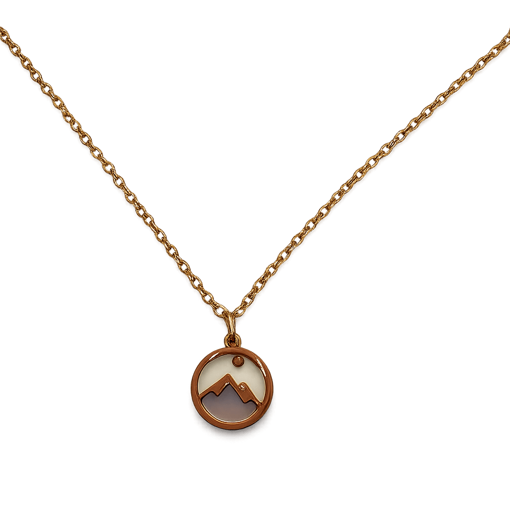 Collier Graine de Moutarde - Acier Inoxydable - Bijoux Croix