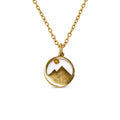Collier Graine de Moutarde doré