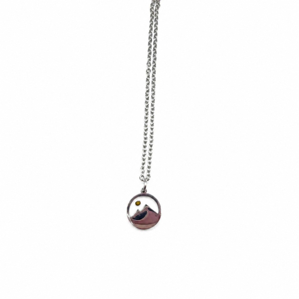 Collier Graine de Moutarde - Pendentif Réversible - Bijoux Croix