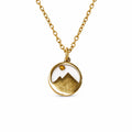 Collier Graine de Moutarde - Pendentif Réversible - Bijoux Croix