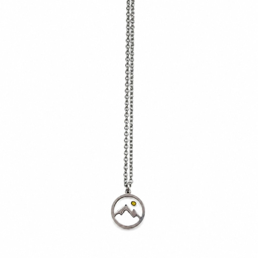 Collier Graine de Moutarde - Pendentif Réversible - Bijoux Croix