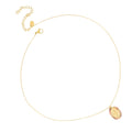 Collier Médaille Tourmaline - Acier inoxydable - Bijoux Croix