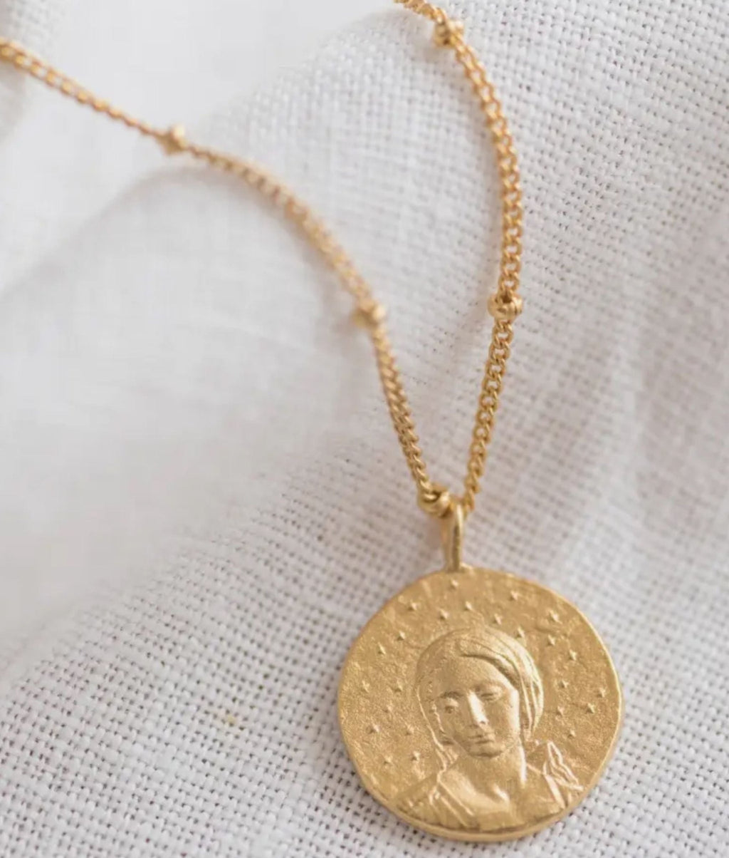 Collier Médaillon Muse - Bijoux Croix