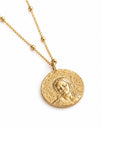 Collier Médaillon Muse - Bijoux Croix
