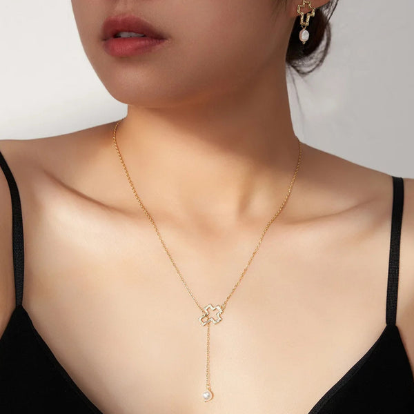 Collier perle d'eau douce Nathanaël - Vue secondaire