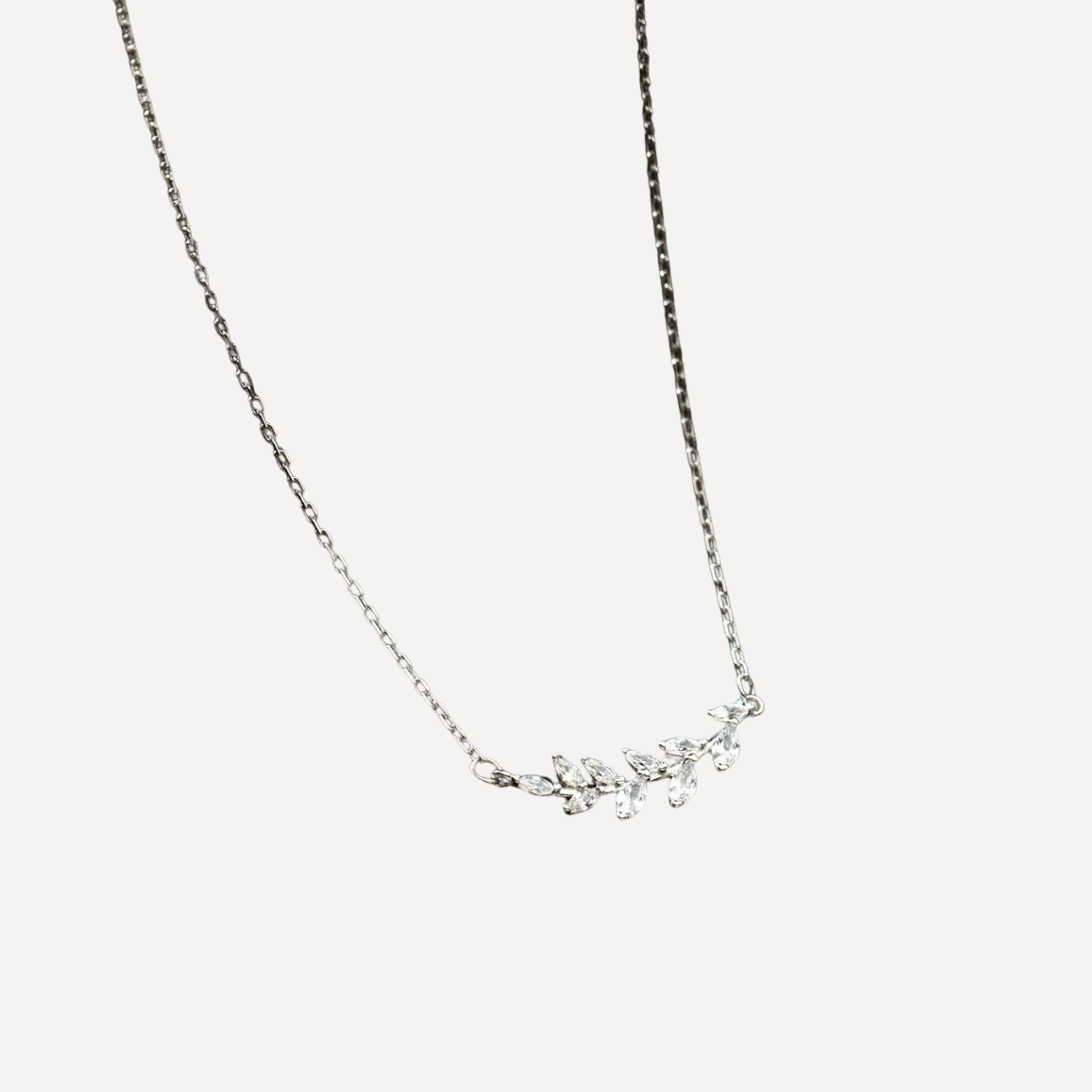 Collier Rameaux de Saule Argent finition argent