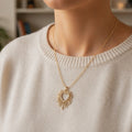 Collar Rayo d’amor - acero inoxidabel - Bijoux Cruz