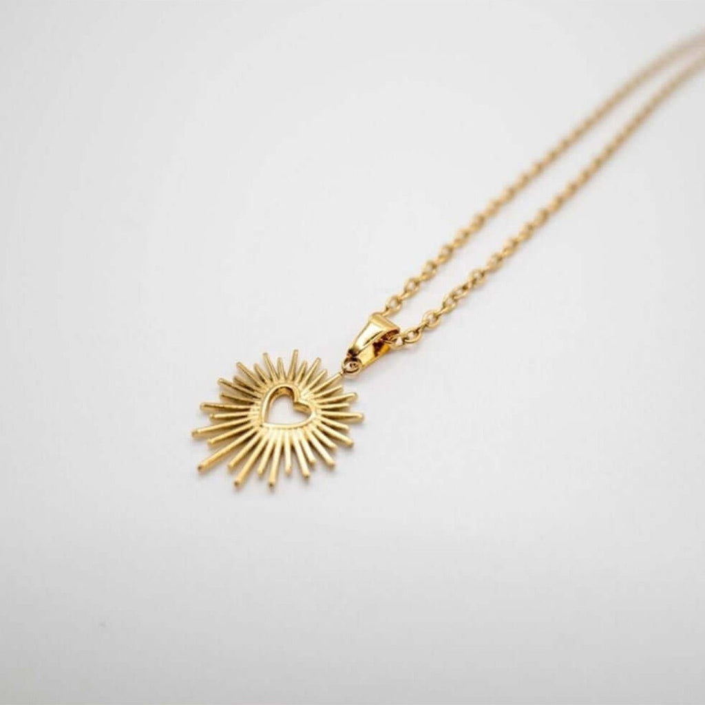 Collier Sacré - Cœur - Acier inoxydable - Bijoux Croix