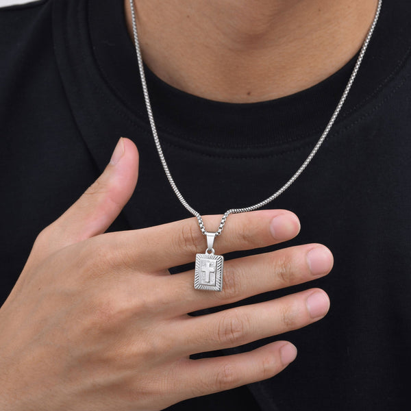 Collier Saint Matthieu Acier Inoxydable - Vue secondaire