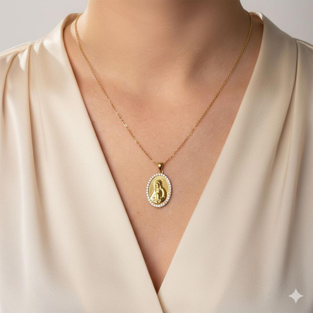 Collier Sainte Vierge - Bijoux Croix