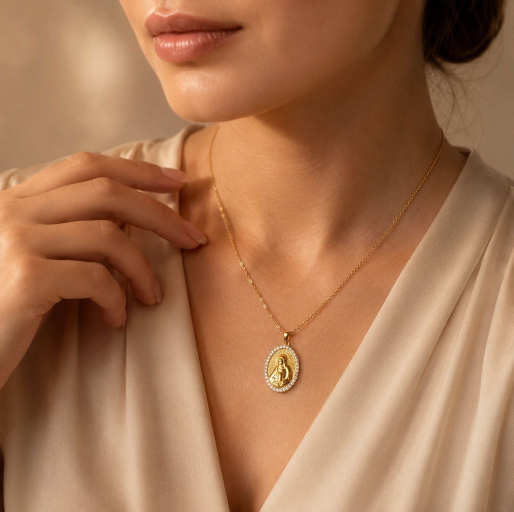Collier Sainte Vierge - Bijoux Croix