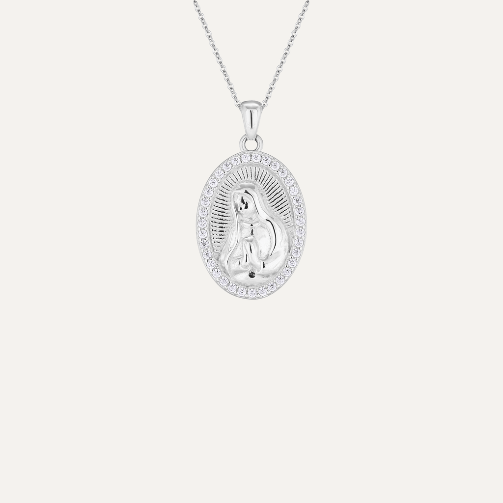 Collier Sainte Vierge - Argent 