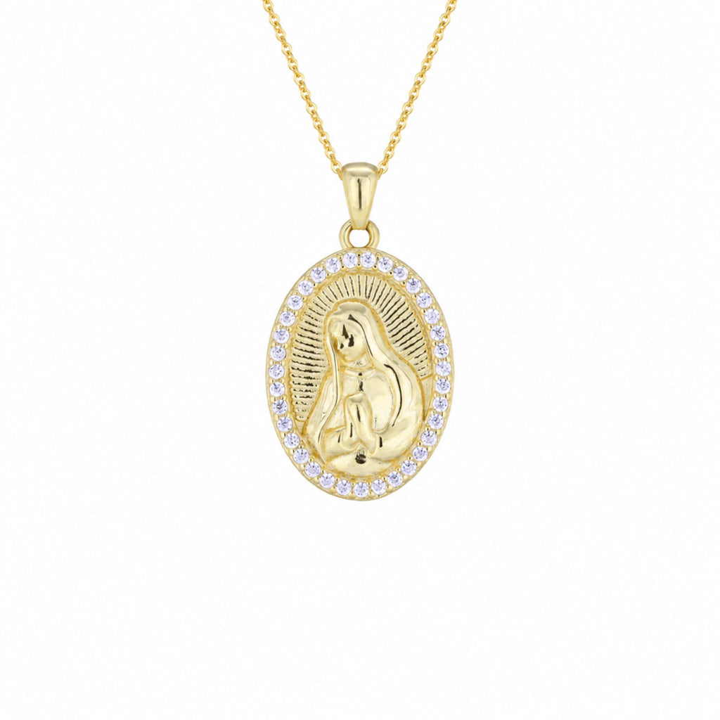 Collier Sainte Vierge argent 925