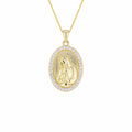 Collier Sainte Vierge argent 925