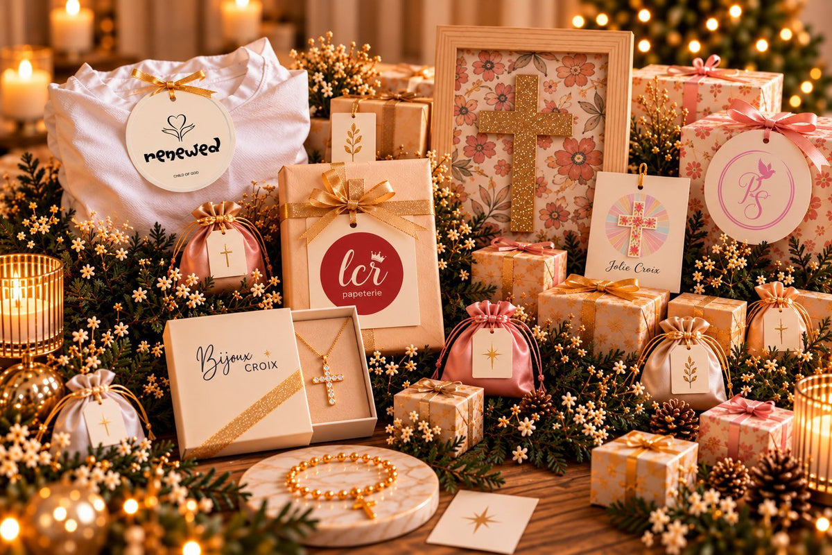 Le véritable calendrier de l'Avent Chrétien par 5 créatrices - Bijoux Croix