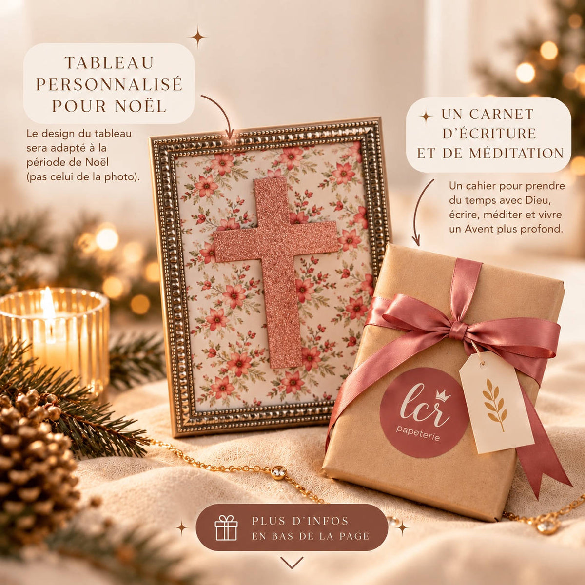 Le véritable calendrier de l'Avent Chrétien par 5 créatrices - Bijoux Croix