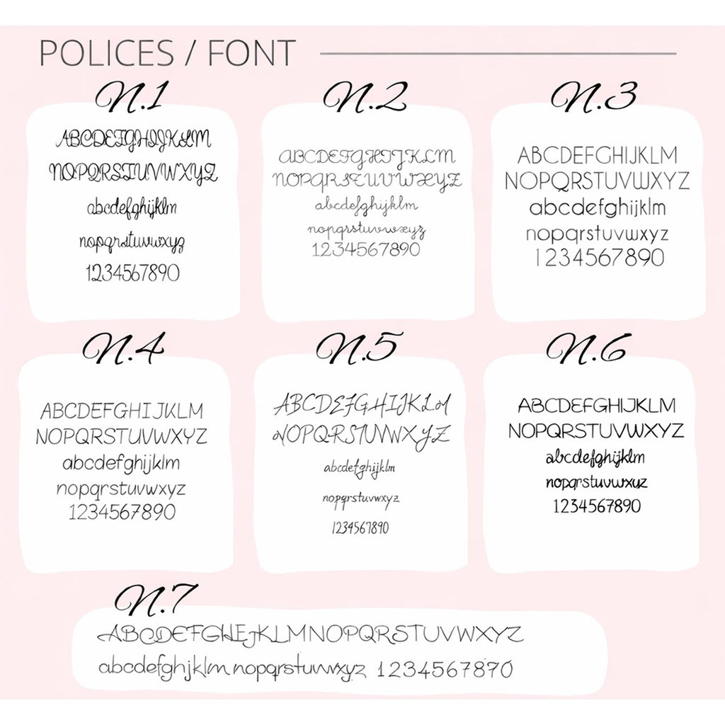 Police pour Bracelet avec médaille à graver et croix en nacre